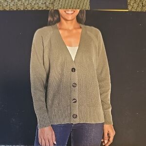 GAP Sage Green Women's Cardigan Sweater